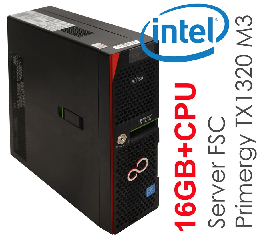 Mini Server TX1320 M3 16GB DDR4 Max 64GB Intel G4560 Raid Controller 1TB HDD TX4 - Image 2 of 4