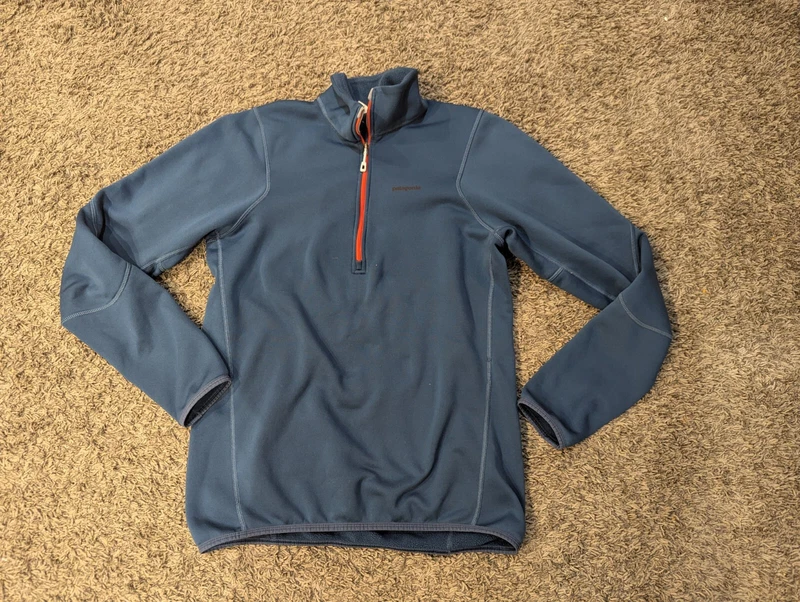 patagonia 1/4 zip piton shirt fleece polartec jacket