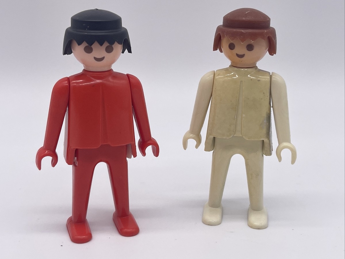 Vintage, 1974 - Playmobil Figures- Lot of 2 Little People Figures