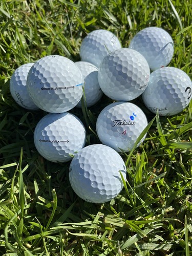 24 Titleist Pro V1x Used Golf Balls AAAA Near Mint Quality FREE SHIPPING - Picture 2 of 8