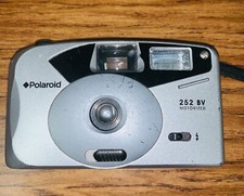 Polaroid 35mm Camera Motorized 252 Bv Viewfinder