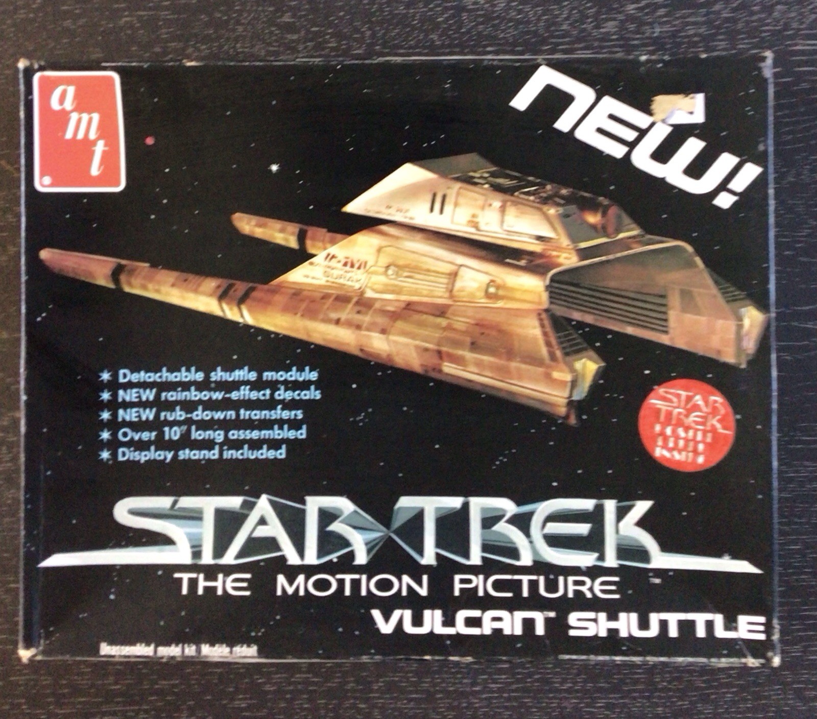 Of Star Trek Vulcan Shuttle Damaged Box Sealed