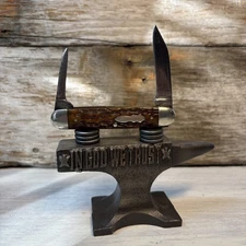 Vintage Cattaraugus 22679 USA Equal End Pocket Knife “a piece is USA history”