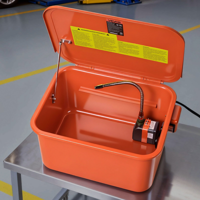 #ad VEVOR 5 Gallon Parts Washer Electric Pump Portable for Automotive amp; Tools $77.99