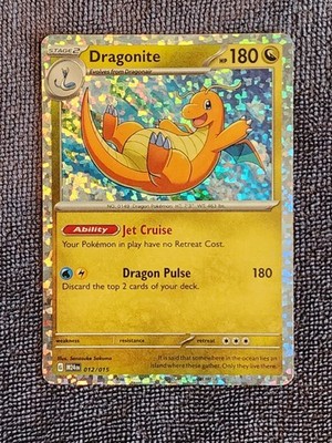 2024 dragonite pokemon card 2024 Pokemon - Dragonite 012/015 TCG Promo