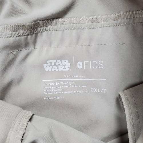 Figs Star Wars Mandalore Bo-Katan Plissee Top XL Armorer Wide Leg Hose 2XLT - Bild 13 von 24