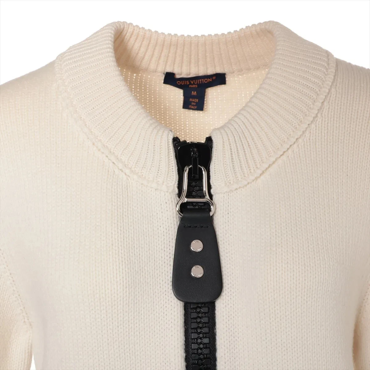 LOUIS VUITTON（LV） Louis Vuitton 23SS Giacca in maglia di cashmere M donna bianco RW231B