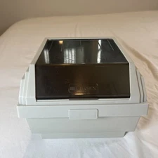 Vintage Memorex Floppy Disk Storage Case With Dividers