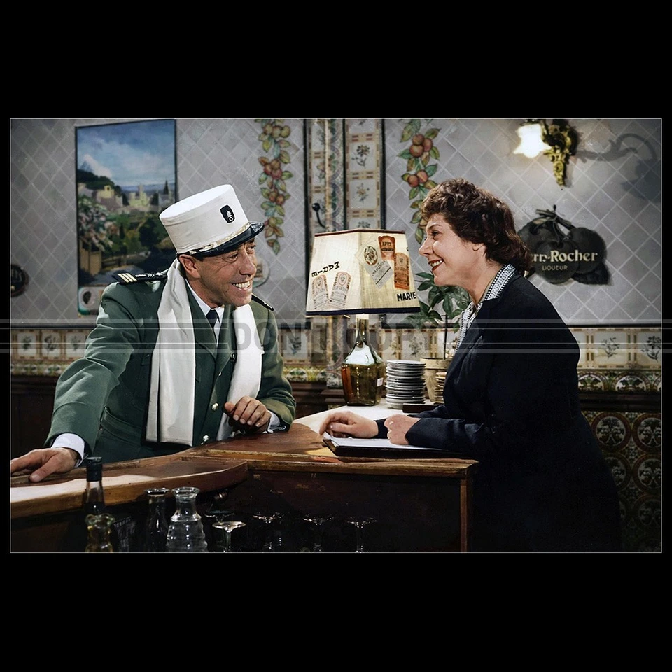 Photo F.032501 FERNANDEL & MADELEINE BARBULÉE (SÉNÉCHAL LE MAGNIFIQUE) 1957 - Photo 1/1