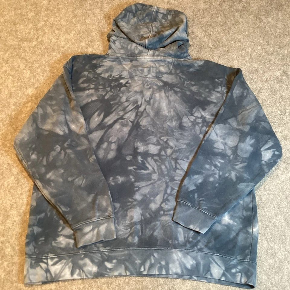 The Mountain Wolf Warrior Hoodie Tie Dyed Graphic Pullover Large Kangaroo Pocket - Image 4 of 4