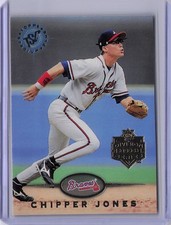 Chipper Jones 1995 Stadium Club #543 Super Team Division Winners