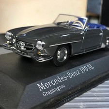 MINICHAMPS Mercedes 190 SL Cabriolet 1/43 Diecast Model Car Collectible