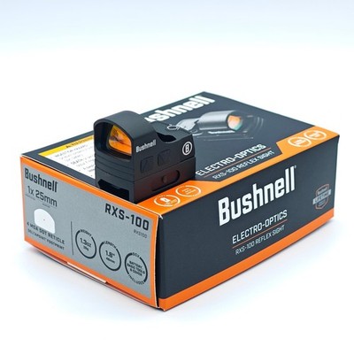 Bushnell RXS100 Red Dot 1x25mm Reflex Sight For DeltaPoint footprint