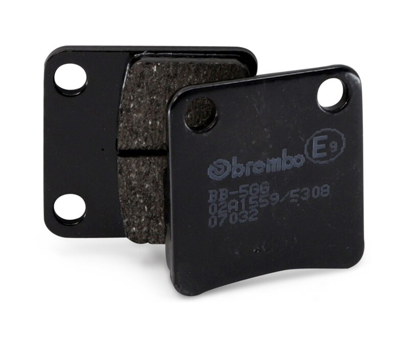 Plaquettes de frein Brembo carbone céramique au freinage stable 07032CC