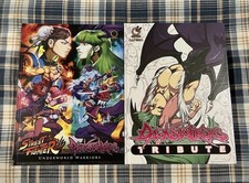 Street Fighter vs Darkstalkers Underworld Warriors Tribute Hardcover Omnibus Lot
