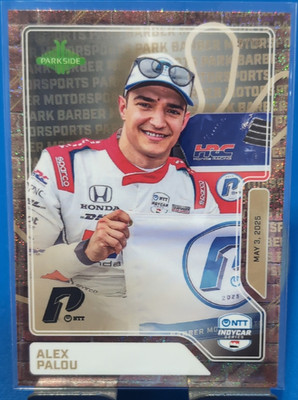 Parkside 2026 Indycar Hush P1  106 Alex Palou Barber Chip Ganassi Brick Foil /10