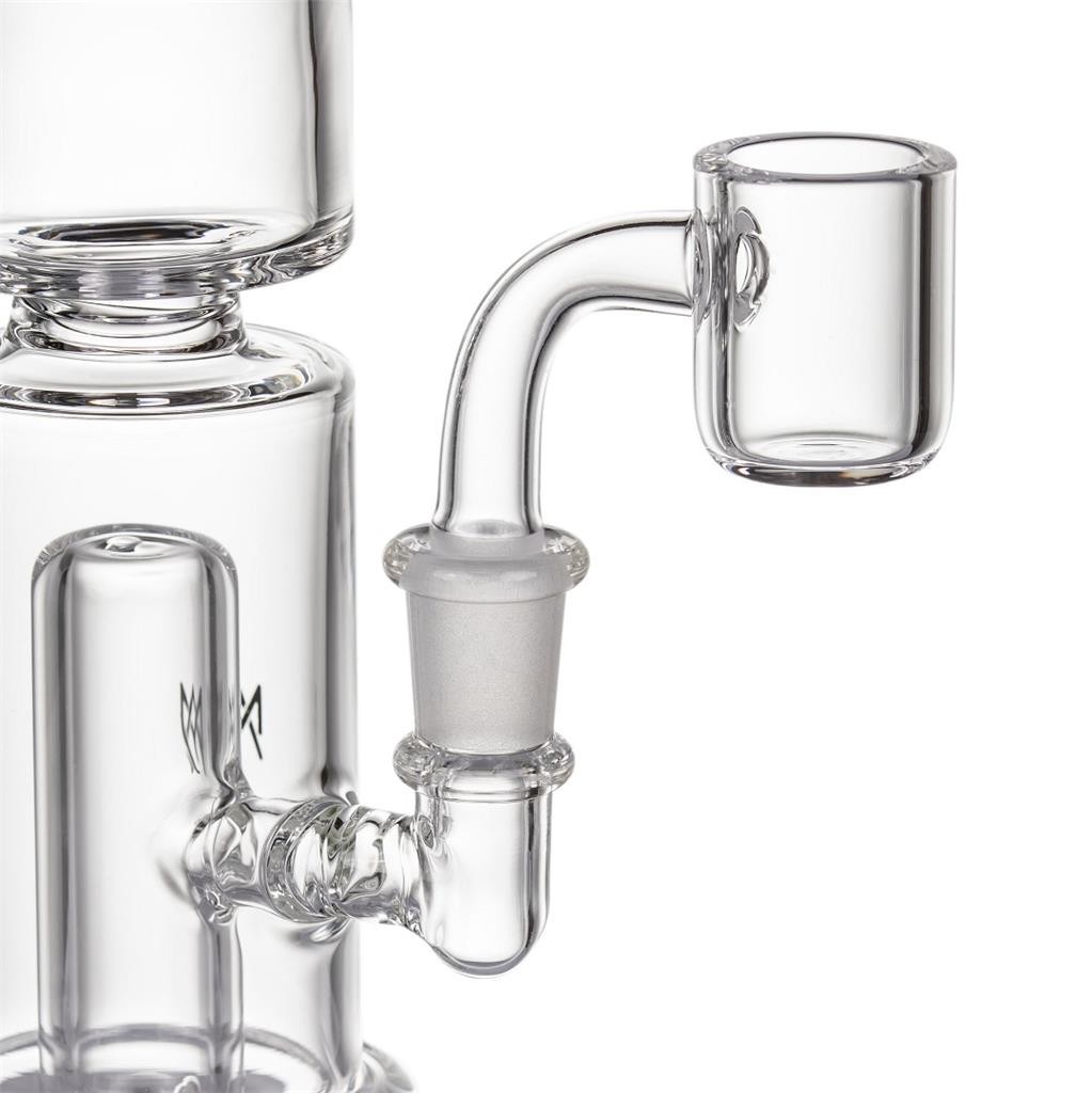 MJ Arsenal COLUMN MINI RIG Water Pipe 5" Clear 10mm Borosilicate Glass MJA