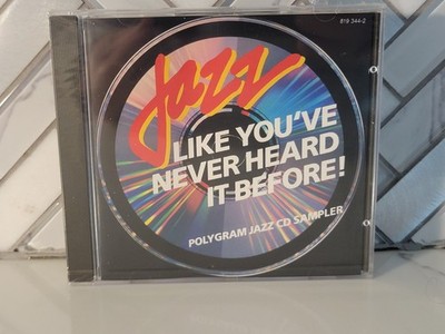Jazz Like You've Never Heard It Before by Various Artists (CD, 1985) SEALED 