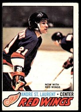 1977-78 O-Pee-Chee Andre St. Laurent Detroit Red Wings #171
