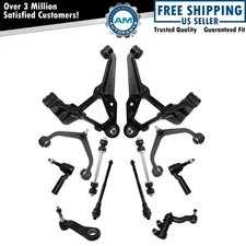 Front Tie Rod Control Arm Ball Joint Sway Link Idler Pitman Suspension Kit 12pc