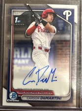 2024 Bowman Draft - Chrome Prospect Autographs Carson DeMartini #CPA-CD (AU, RC)