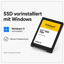SSD Festplatte mit Windows 11 vorinstalliert ...