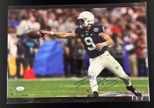 Penn State Nittany Lions Trace McSorley Signed Horizontal 11x17 with JSA COA