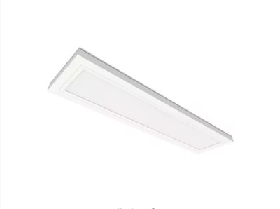 6 In. X 2 Ft. 950 Lumens Dimmable White Integrated LED Flat Panel Ceiling Flush