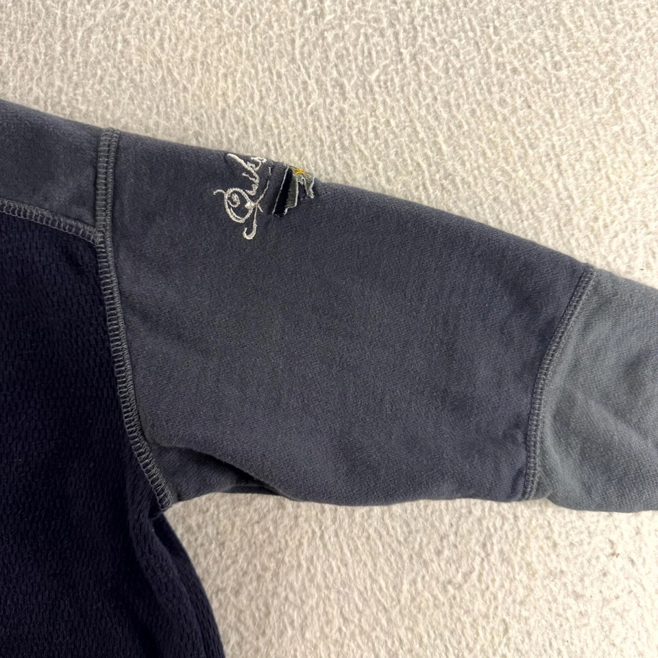 Quiksilver Y2K Sweatshirt Toddlers 4T Navy Blue Cotton Fleece Lined Cozy Winter - Image 3 of 4
