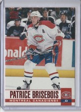 2003-04 Pacific Red Parallel #174 Patrice Brisebois Montreal Canadiens