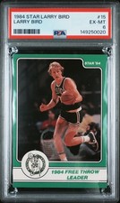1984 STAR LARRY BIRD #15 LARRY BIRD PSA 6