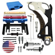 Engine Timing Chain Kit Vvt Valve Tool For Bmw 528 530 128 X3 X5 Z4 Dohc3.0l