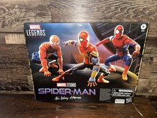 MARVEL LEGENDS SPIDER-MAN NO WAY HOME 3 PACK .