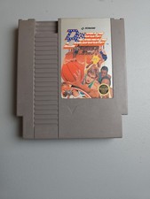 Nintendo Konami Double Dribble NES Game Cartridge Basketball Video Game Gray