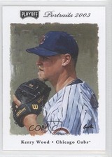 2003 Playoff Portraits Beckett Insert Sample Kerry Wood #44 2u3