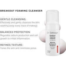 Dr Sebagh Breakout Foaming Cleanser - (100 ml) Clears Blemishes & Breakouts | Pu