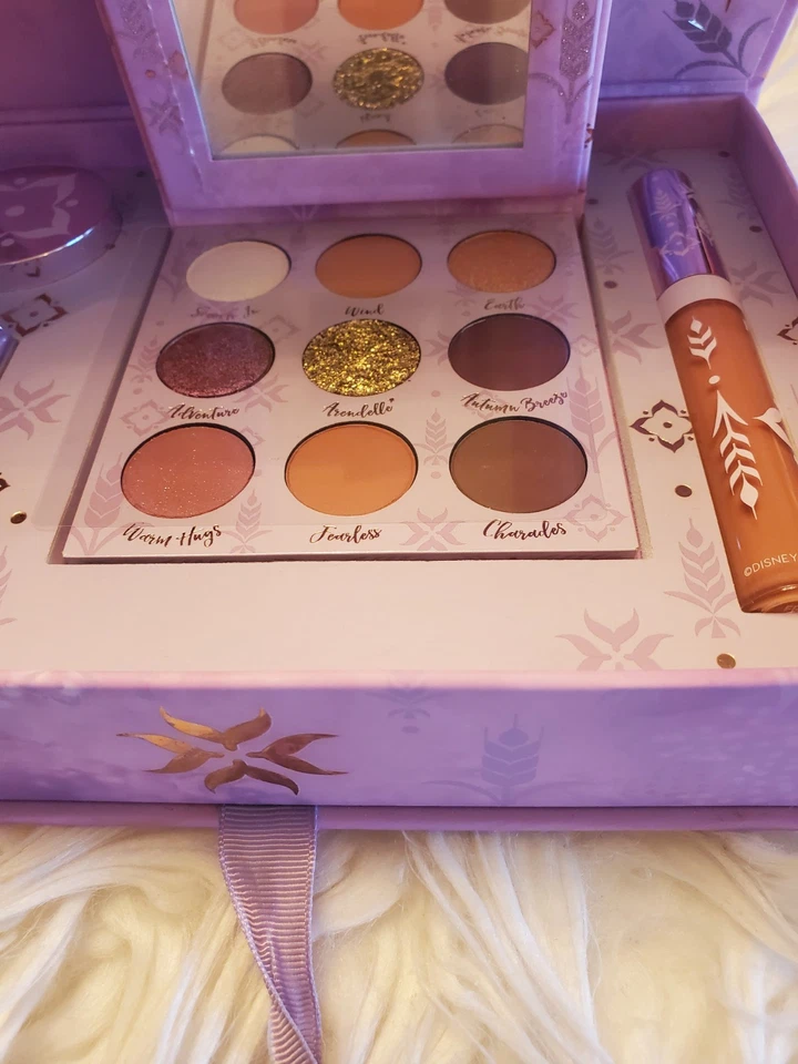 ColourPop x Disney Frozen Anna Makeup Set – Eyeshadow Palette + Lipstick + Gloss - Image 3 of 4