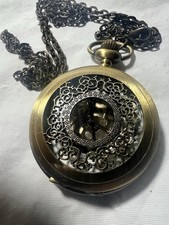 Pocket Watch Quartz Classic Design, easy Reader Number,48mm Case, men s