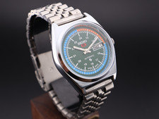 Vintage Seiko 5 Automatic 6309A Japan Made Men's Wrist Watch, Day/Date