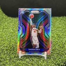 2020-21 NBA Panini Prizm Hyper Prizm Saddiq Bey #284 Rookie RC Pistons INVEST