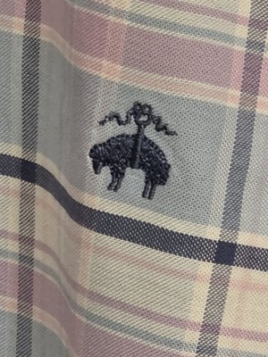 BROOKS BROTHERS Regent Fit Men s Button Down Shirt Men's L Non Iron Stretch