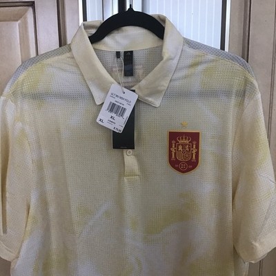 Adidas Spain Soccer World Cup Polo Size XL