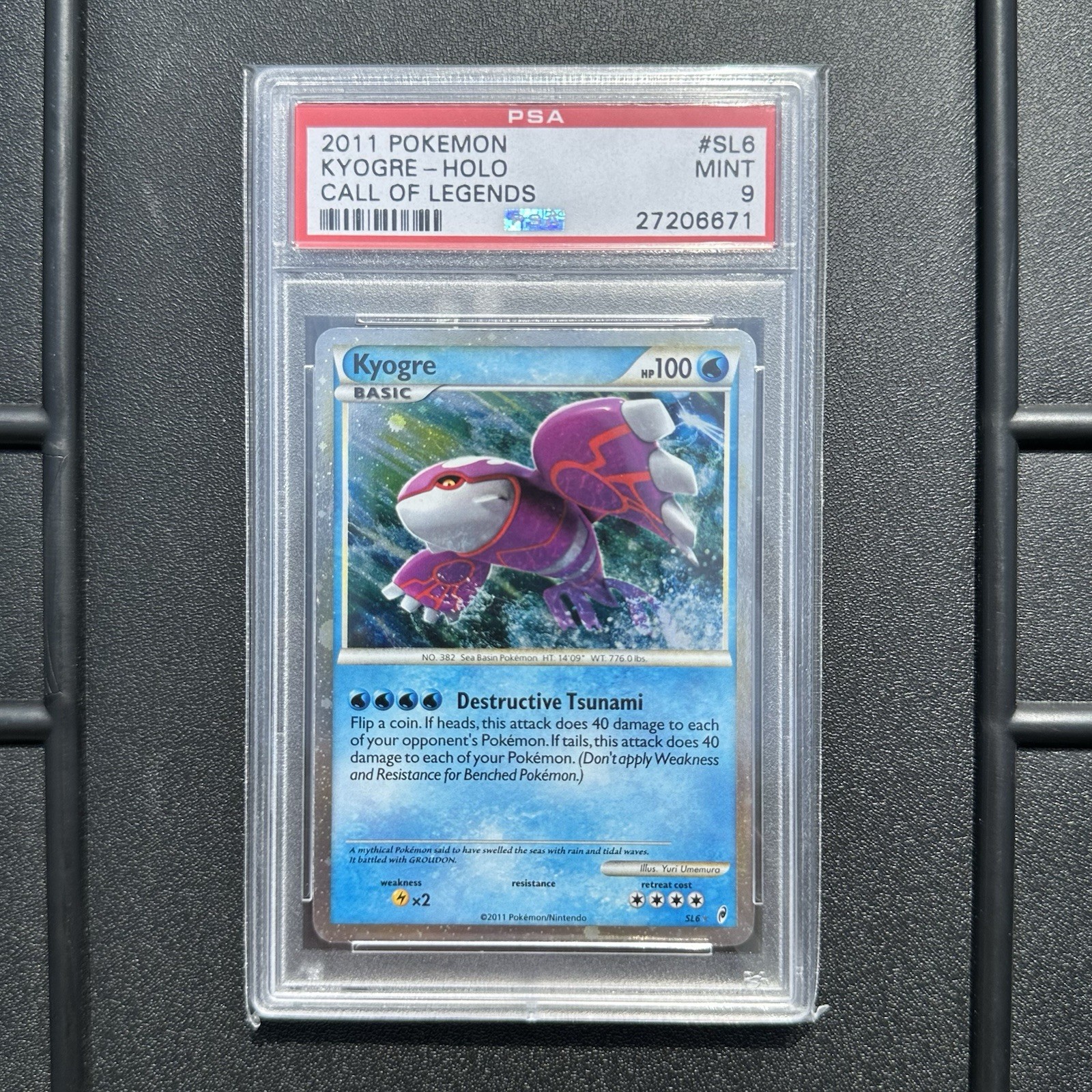 Kyogre 2011 Call of Legends #SL6 Shiny Rare Price Guide - Sports Card  Investor