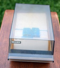 Vintage Rolodex Standard Size Card File Model VIP 24C with Lots of Blank Cards 