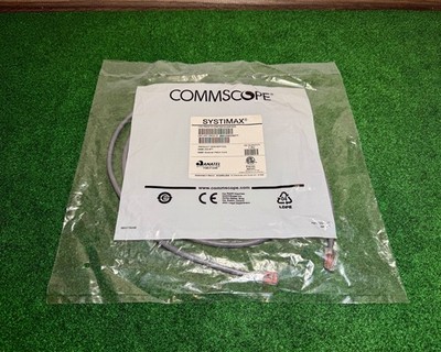 Commscope Systimax GigaSpeed Cat 6 Patch Cord CPC3312-03F005 5  Gray Cable RJ45