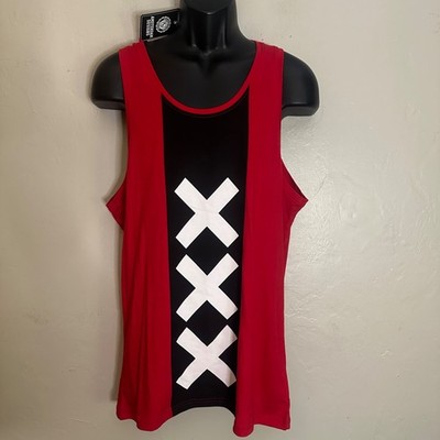 Amsterdam Designs Tank Top XL New with tags 100% cotton 21'' armpit to armpit