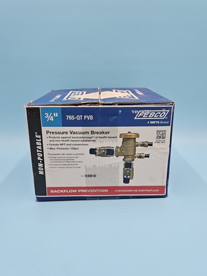#ad FEBCO 3 4quot; 765 QT PVB WATTS Pressure Vacuum Breaker Backflow Preventer Valve NEW $99.00