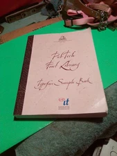 Very Rare Random House Publishing Pub Tech Font Library Typeface Sample Book