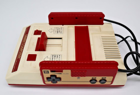 Nintendo Famicom Console HVC-002 with AC Adapter & RF Switch Tested Working