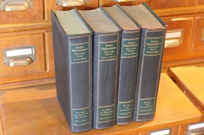 Arthur Schopenhauer, Sämtliche Werke, ed. Paul Deussen / Mockrauer, 4 BÄNDE